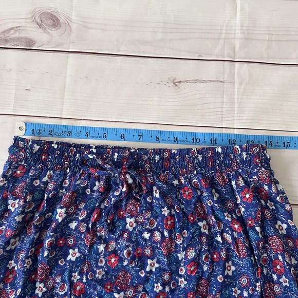 Knox Rose Boho Floral Tiered Maxi Skirt 
Size: XS | 100% Rayon | Elastic Waist - Picture 6 of 8